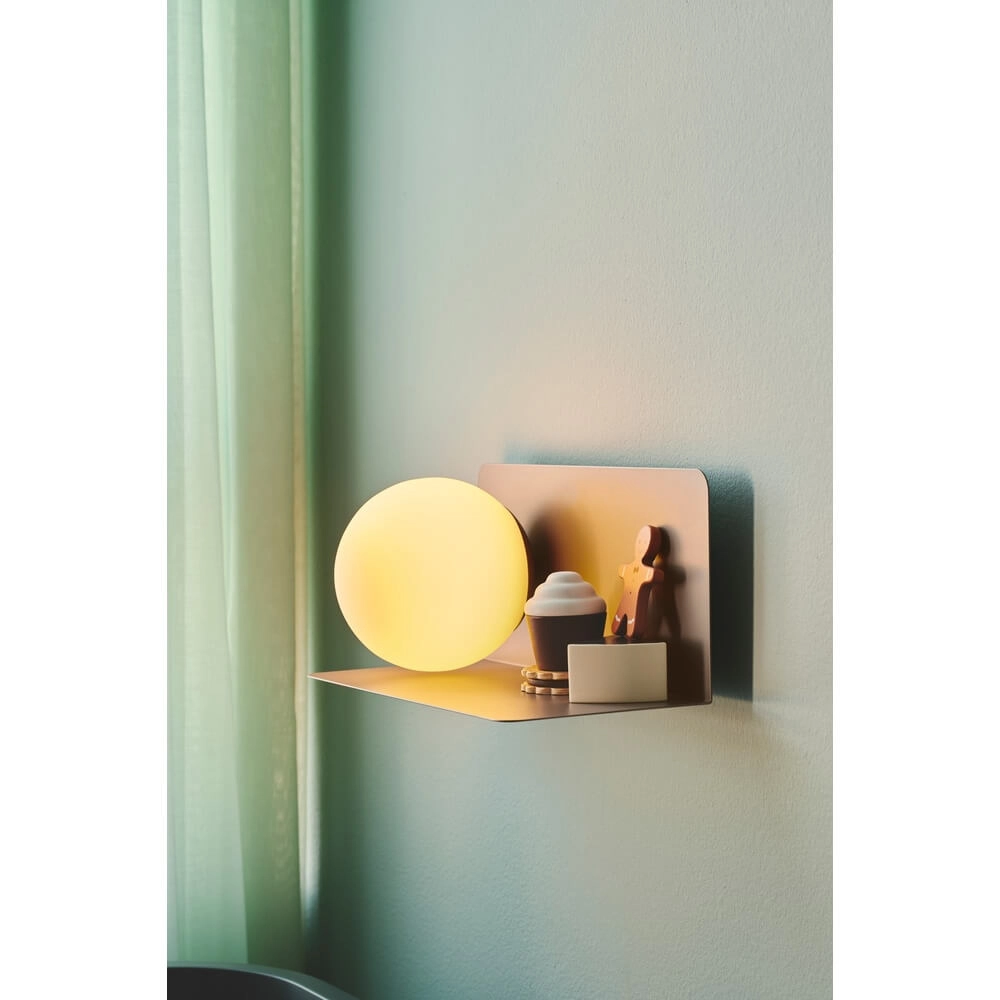 Wandleuchte mit Kugel Lilibeth braun Nordlux 5704924016004