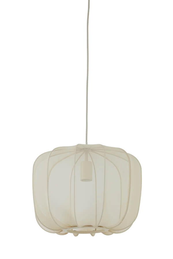 Japandi Pendelleuchte Plumeria creme Ø 40cm Light & Living 8717807651398
