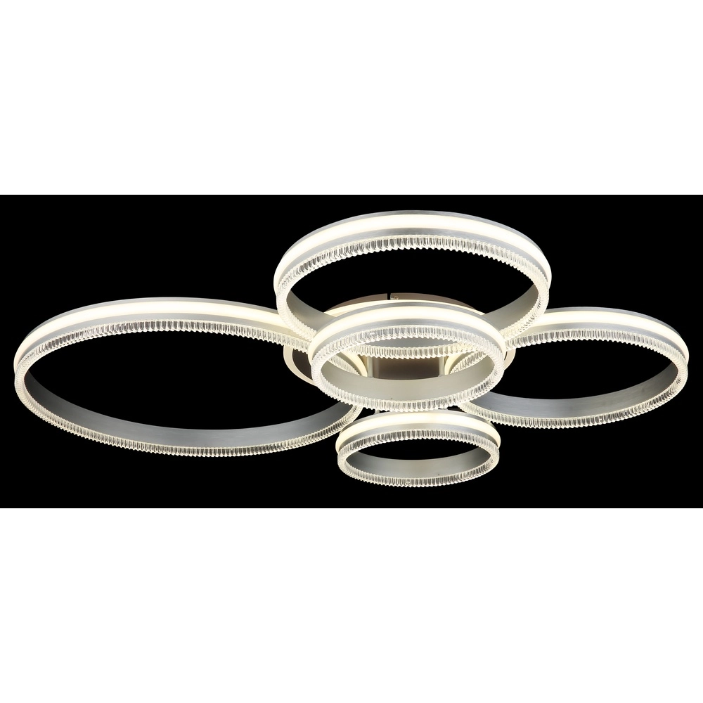 Deckenlampe Francine Gunmetal 5 Ringe Globo 9007371580644