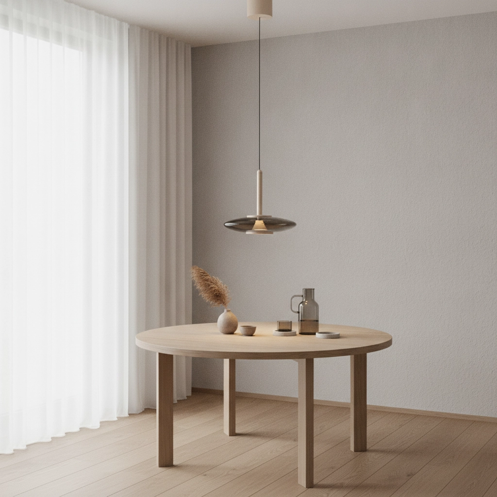 Design-Pendelleuchte Madison Champagner Ø 22cm