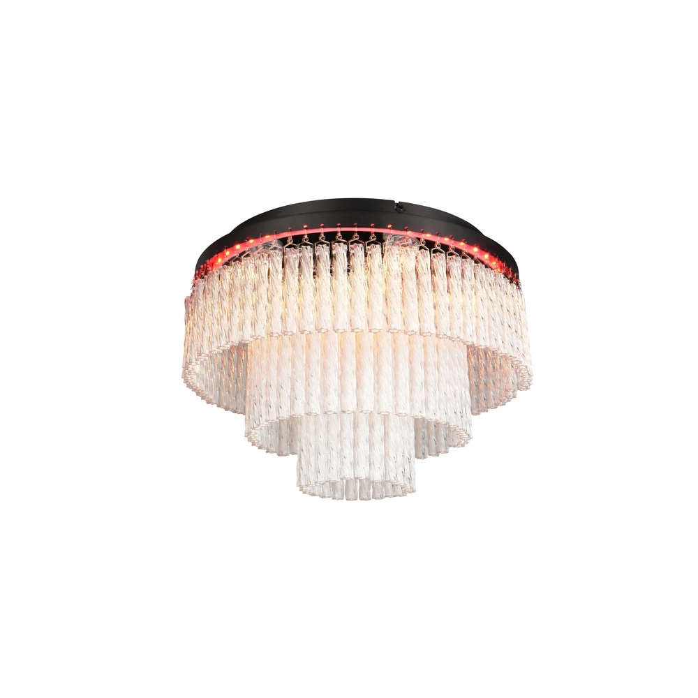 Design-Deckenlampe Vono Schwarz Trio 4017807682236