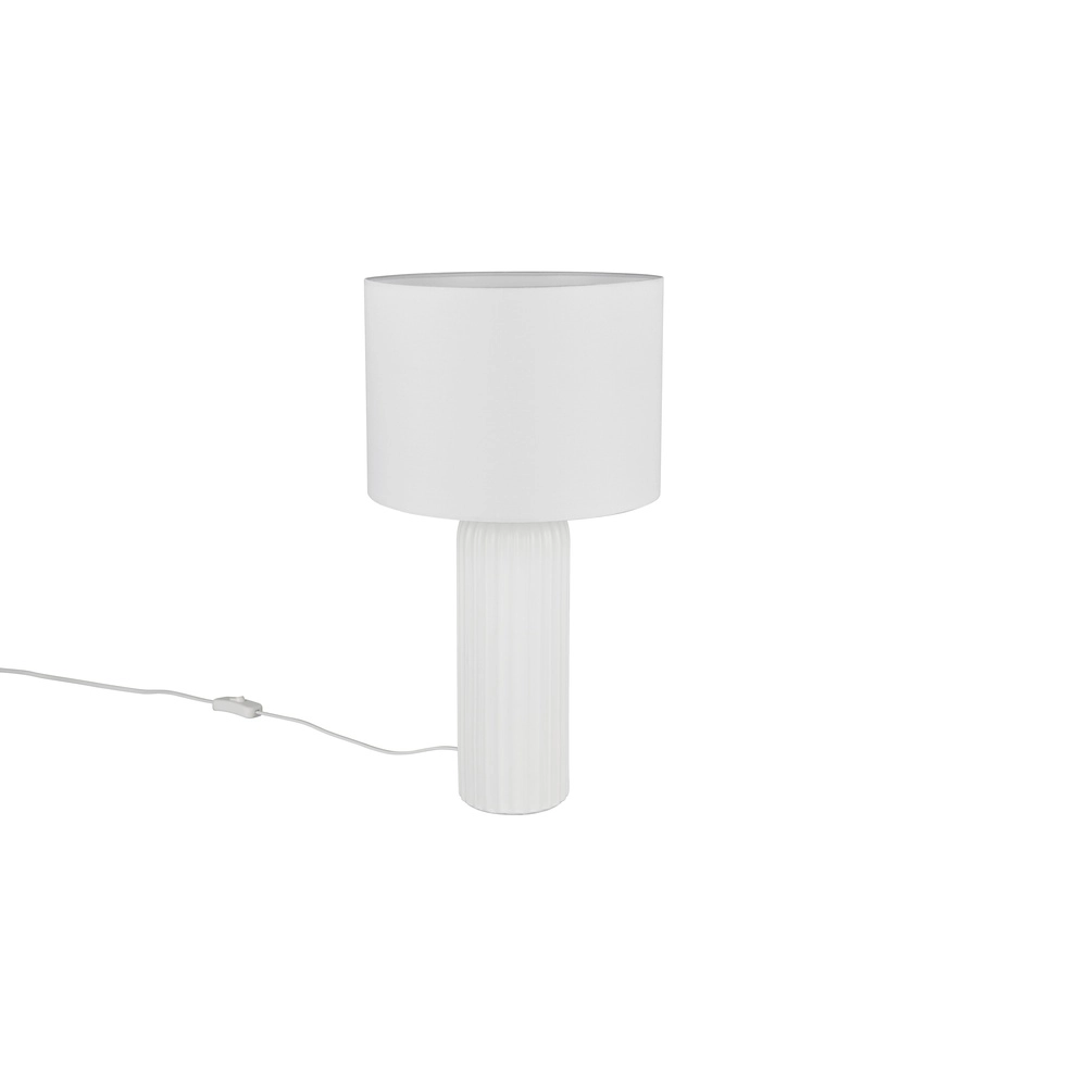 Tischlampe Blair Ø 28cm weiß Trio 4017807654349