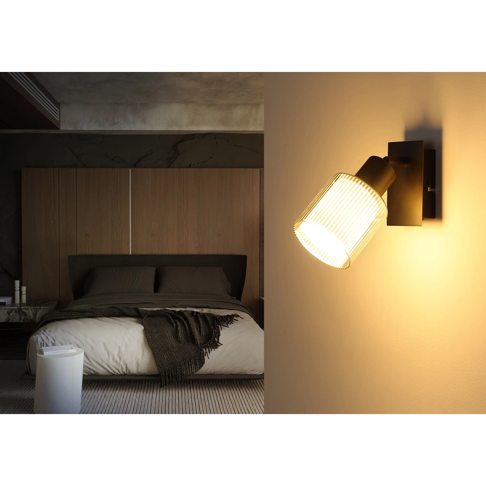 Design-Wandlampe Villegas Gunmetal Globo 9007371569946