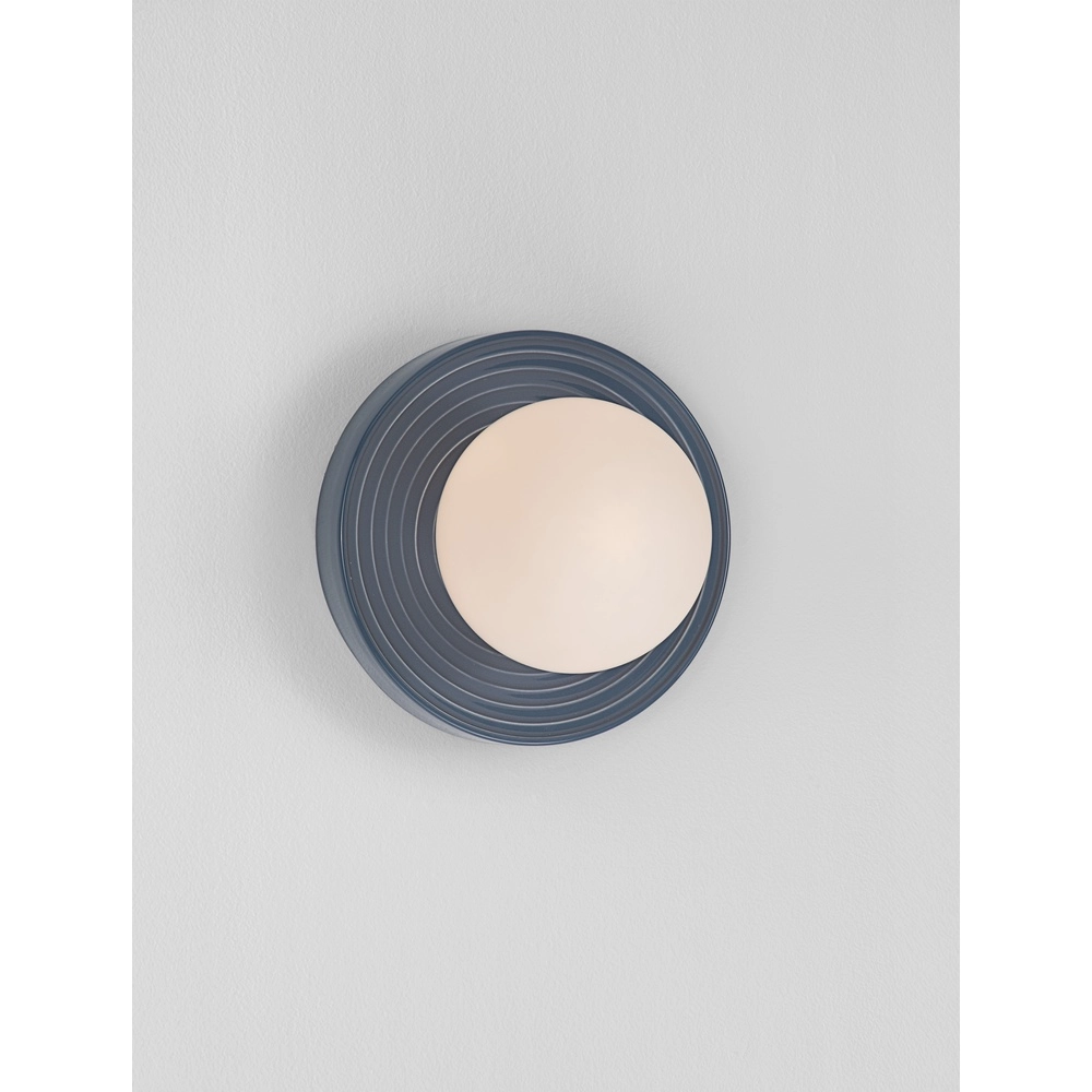 Wandleuchte Orbique hellblau Ø 22cm Lyora 5212017483867