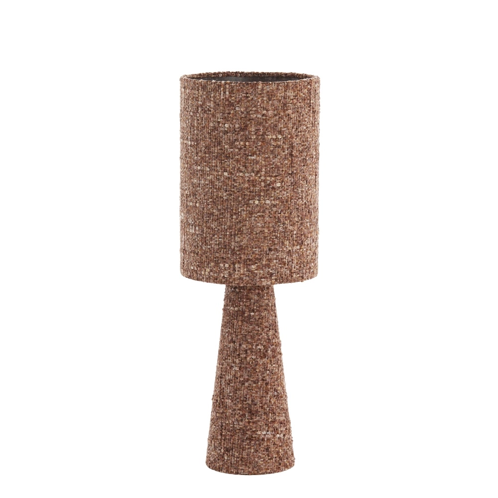 Boucle-Tischlampe Micky 58 cm – Burgunder Light & Living 8717807834197