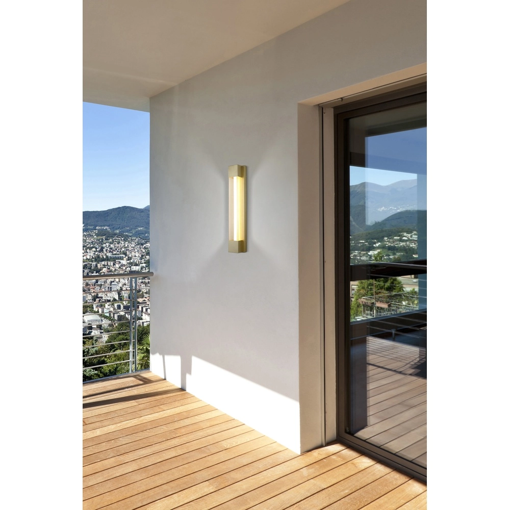 Design-Wandleuchte Sacramento gold 60cm Searchlight 5053423298870