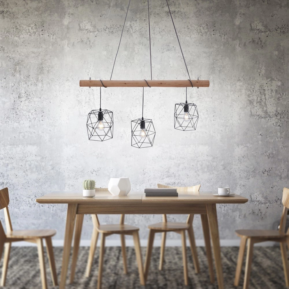 3-Birnen-Pendelleuchte Edgar Just Light 4043689954567