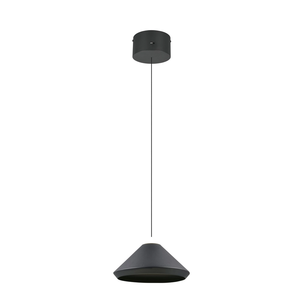 Moderne Pendelleuchte Laguna Ø 30cm schwarz Trio 4017807677508
