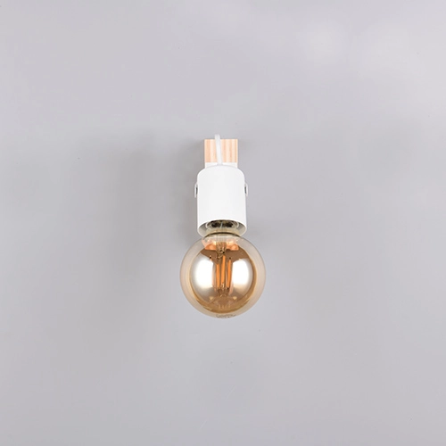 Deckenlampe Lynar Weiß mit Holz Trio 4017807670707