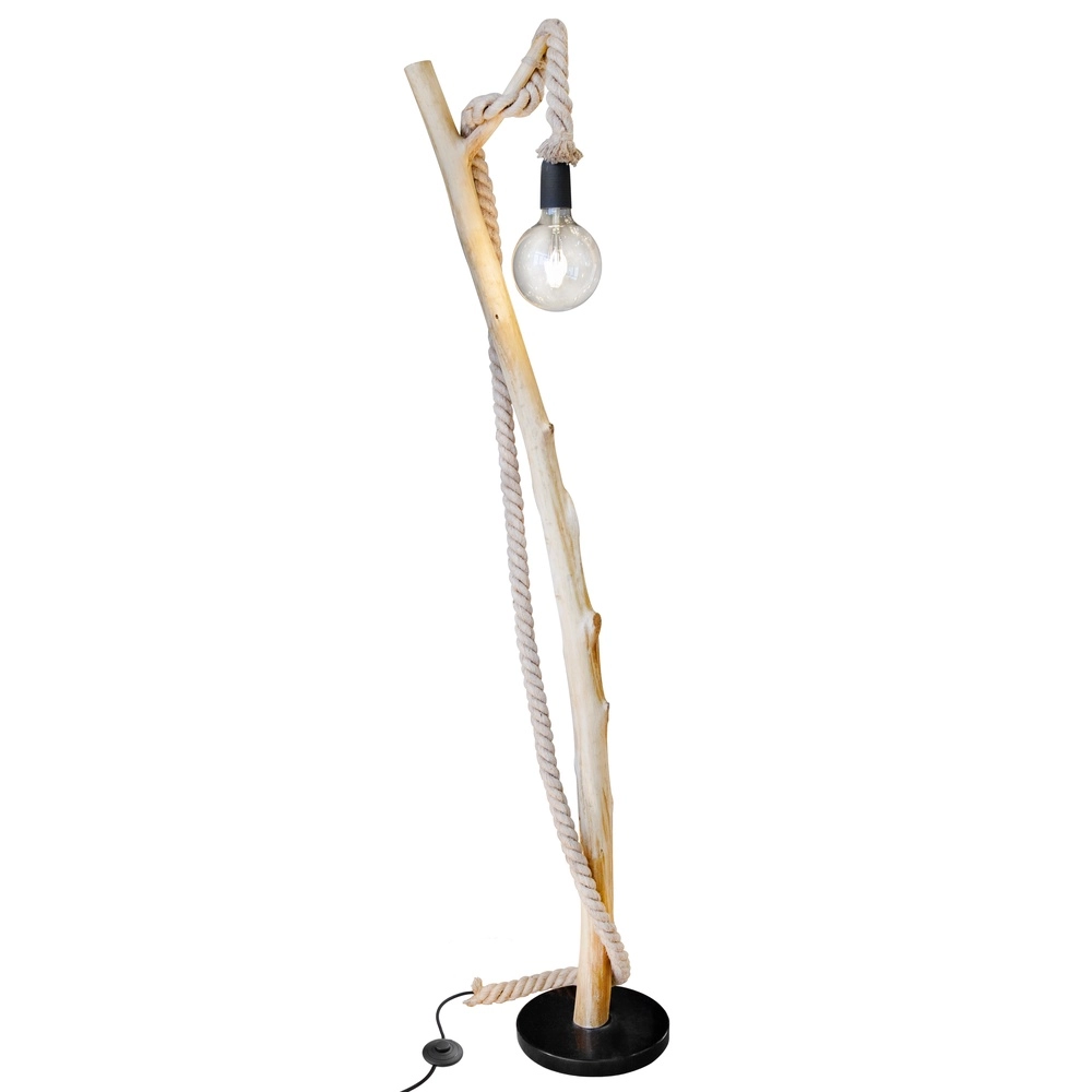 Land-Stehlampe Nerida Holz