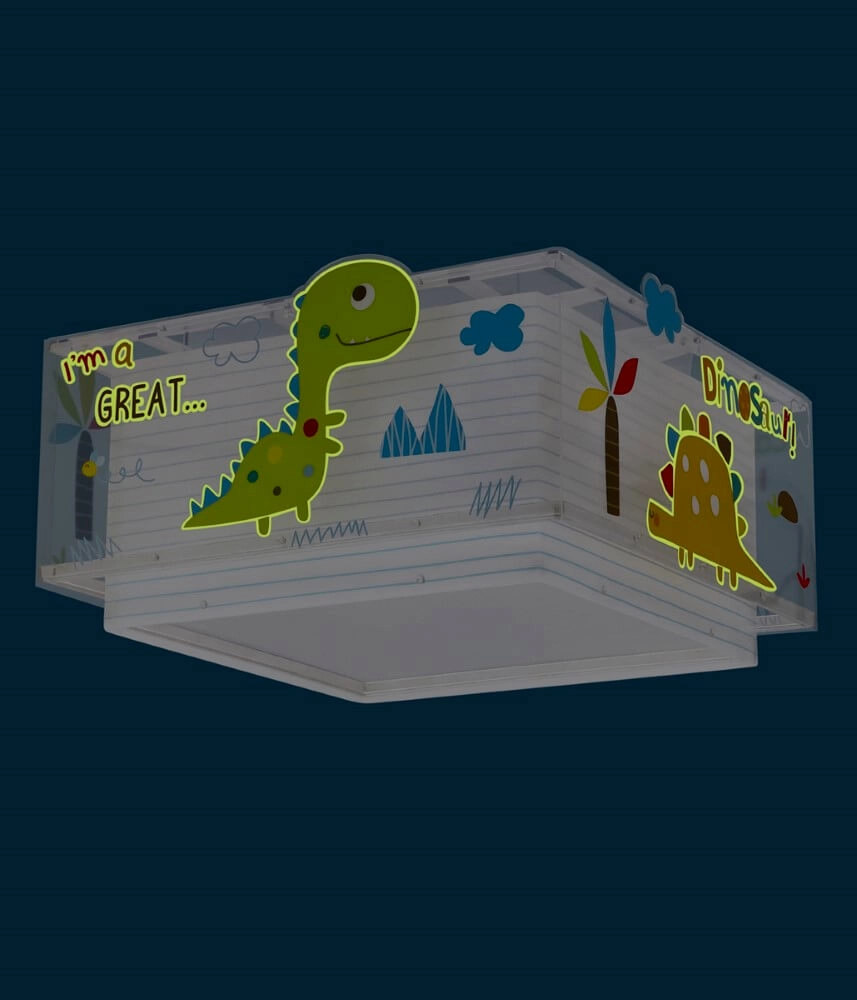 Quadratische Deckenlampe Dinos Dalber 8420406003337
