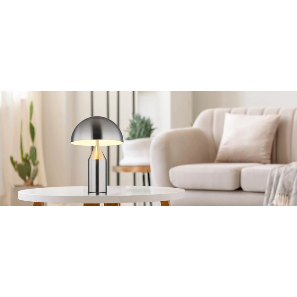 Design-Tischleuchte Atoma Nickel Globo 9007371459308