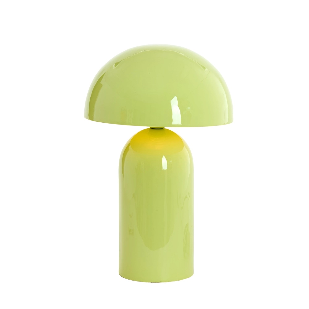 Pilztischlampe Tolima Glanzhellgrün – Ø 23 cm Light & Living 8717807807818