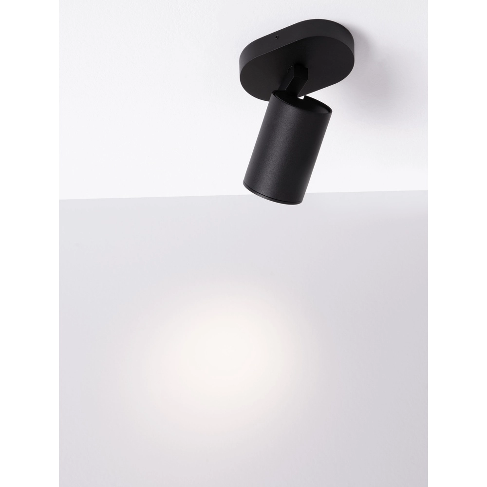 Deckenstrahler Esto Single Schwarz