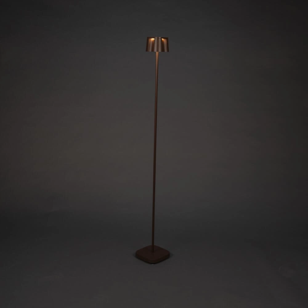 Rostbraune Stehlampe Nice für draußen KonstSmide 7318307831979