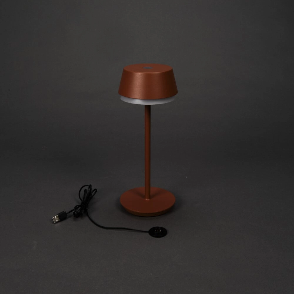 Table lamp Lyon terracotta with RGB function KonstSmide 7318307830965