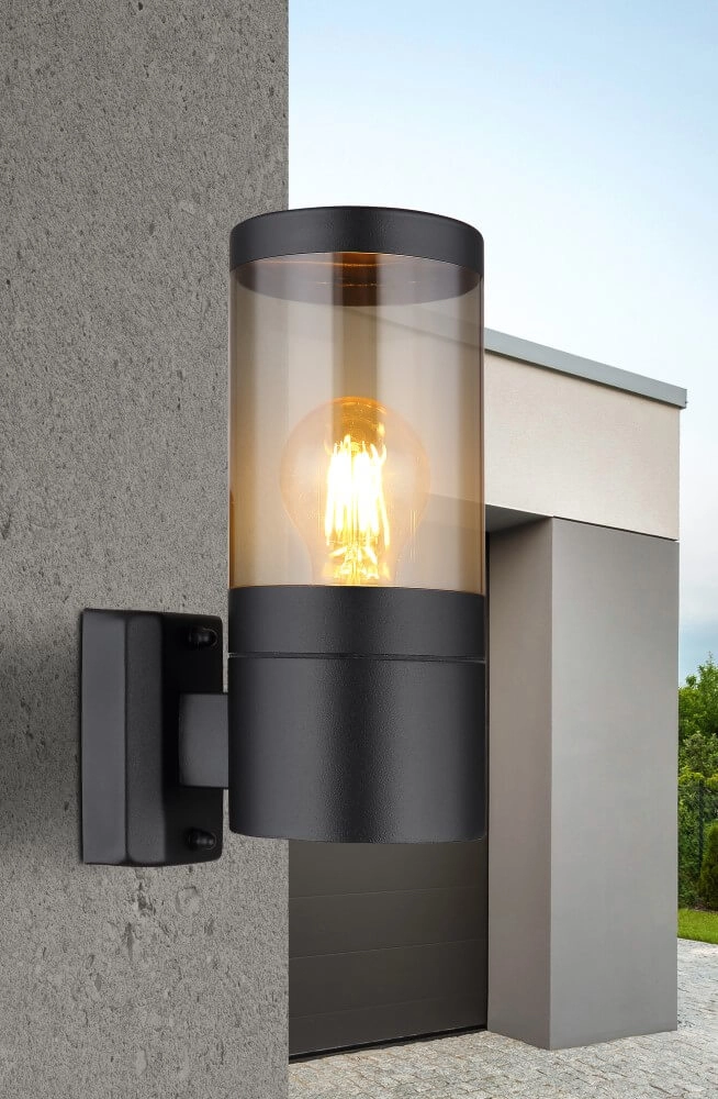 Black outdoor lamp Xeloo Globo 9007371437757
