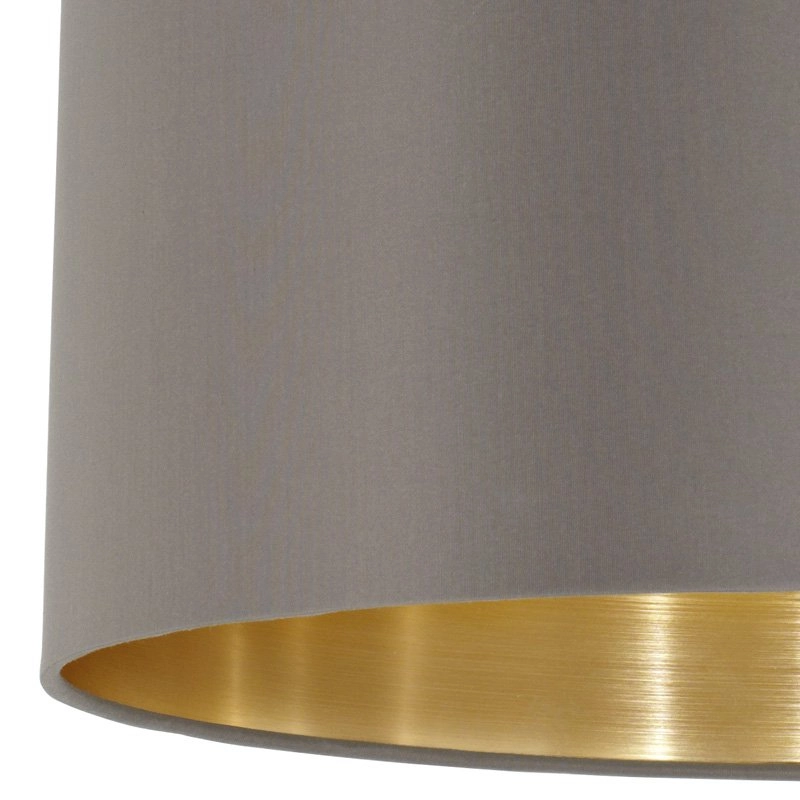 Pendelleuchte Maserlo Cappucino mit gold Eglo 9002759316037