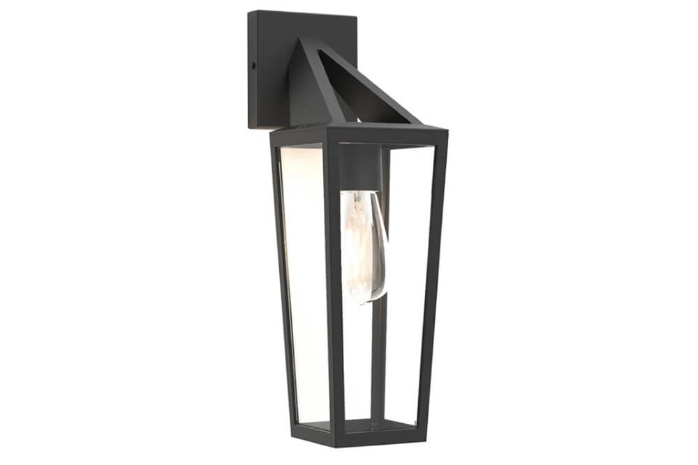 Design-Wandleuchte Pine Schwarz Lutec 6939412014333