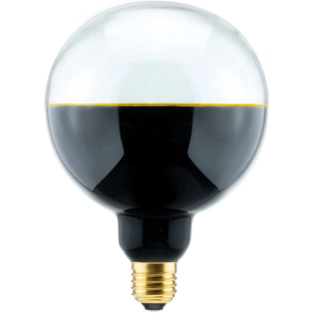 Lichtquelle schwarz und klar Illusion 5W - E27 - 240lm - 1900K - Ø 12,5 cm Segula 4260751131194