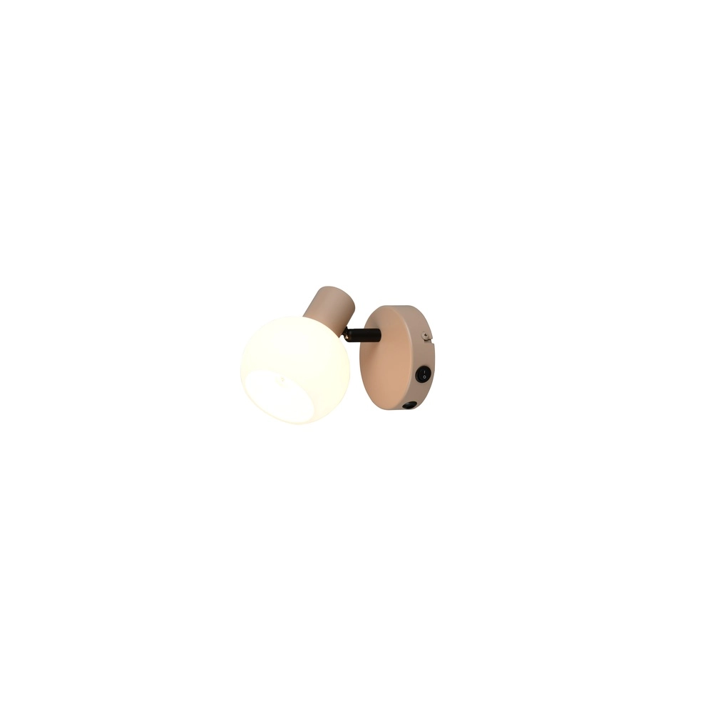 Wandleuchte Boba beige
