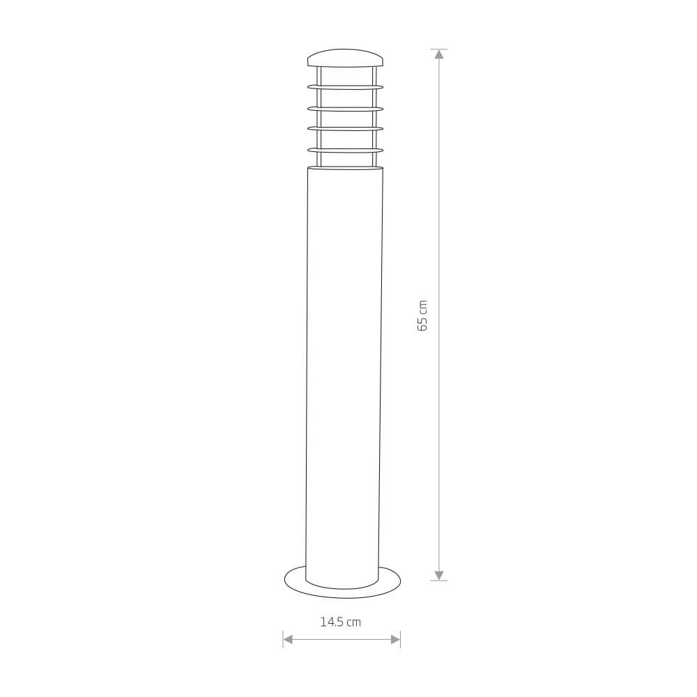 Wegbeleuchtung Horn Rost -Brown Lyora 5903139490696