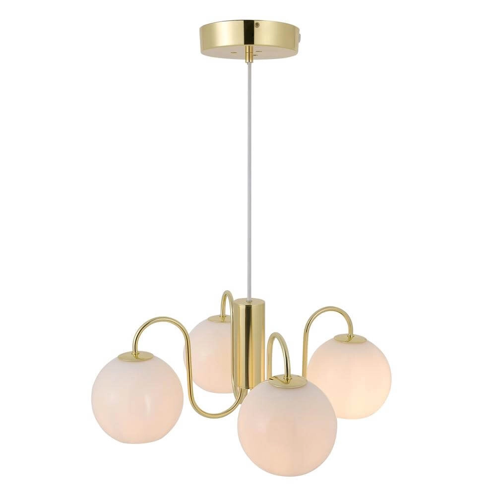 Pendelleuchte Franca 4-flammiges Messing Nordlux 5704924015892
