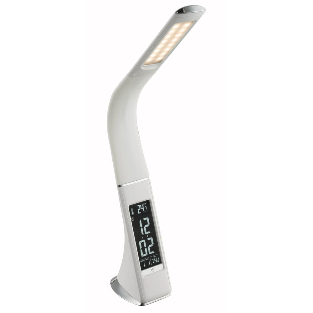 Schreibtischlampe Sophie weiß