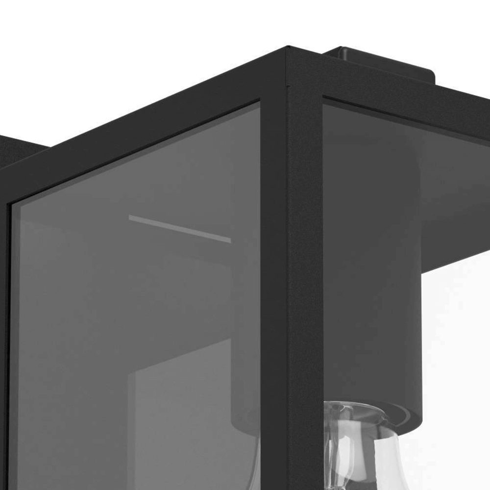Schwarze Außenlampe Budrone Eglo 9008606231607