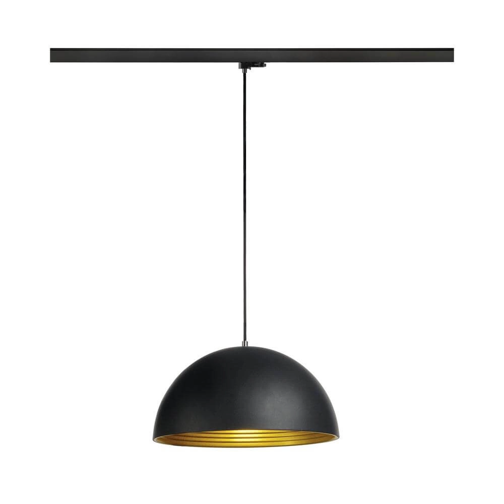 Pendelleuchte für Schiene Forchini M 40 schwarz 3-phasig Ø 40cm