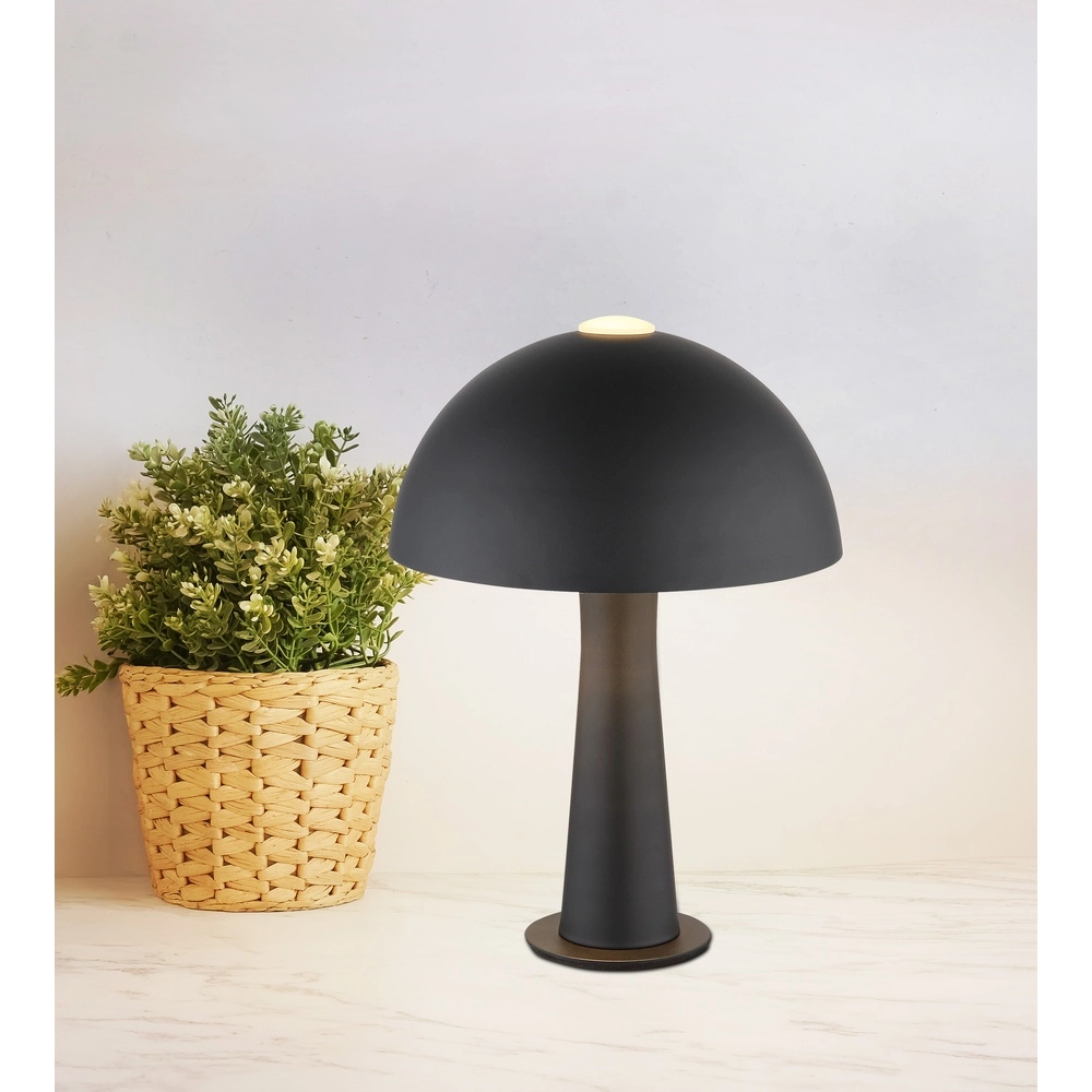 Moderne Tischlampe Julia Schwarz Globo 9007371586622