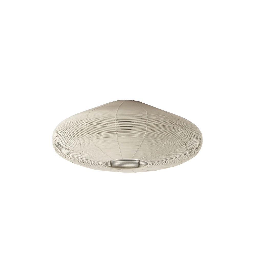 Metalldeckenlampe Bahoto Ø 51cm - matte Creme