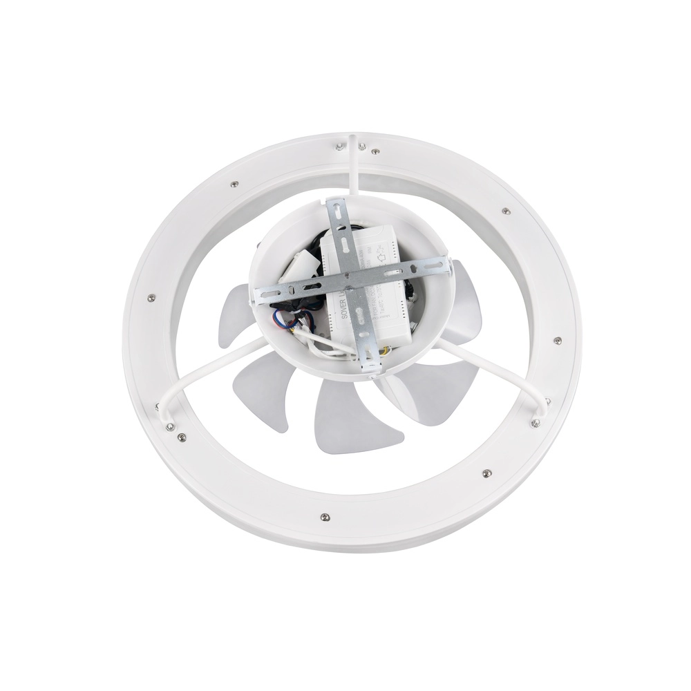 Weißer Fächer Skaulo Entwurf Ø 50cm Trio 4017807698831
