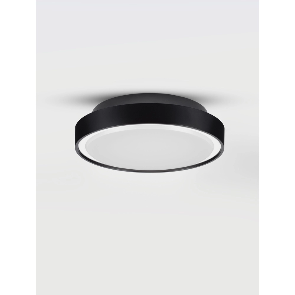 Deckenlampe Sky Ø 30cm schwarz Lyora 5212017453693