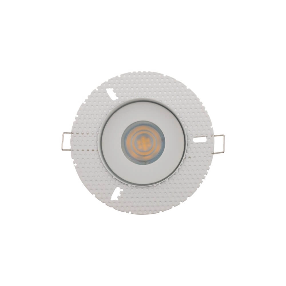 Randloser Einbaustrahler Echo weiß IP54 Lyora 5903139837194