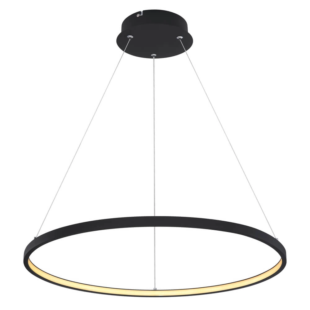 Schlanke Pendelleuchte Ralph rund Ø 60,5cm