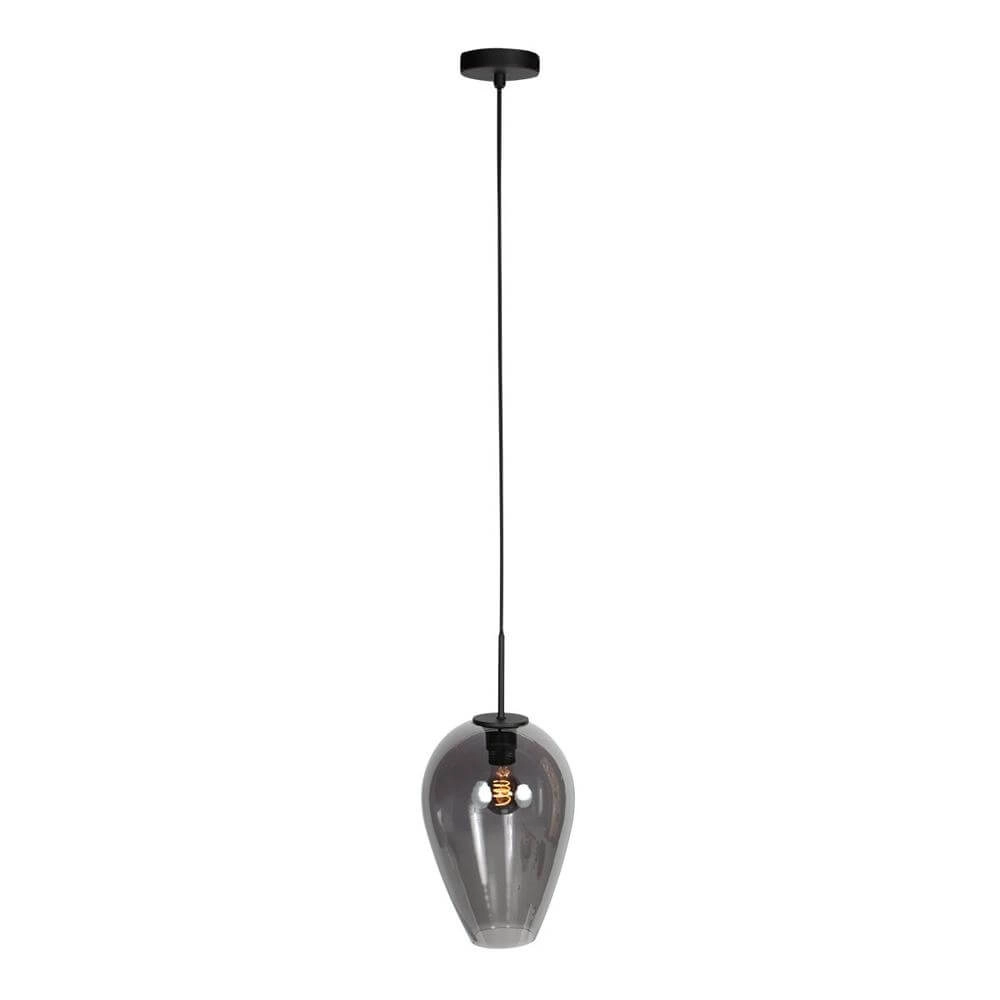 Pendelleuchte HaloSwap mit 1 Rauchglas Ø 22,5cm Steinhauer 8712746179705