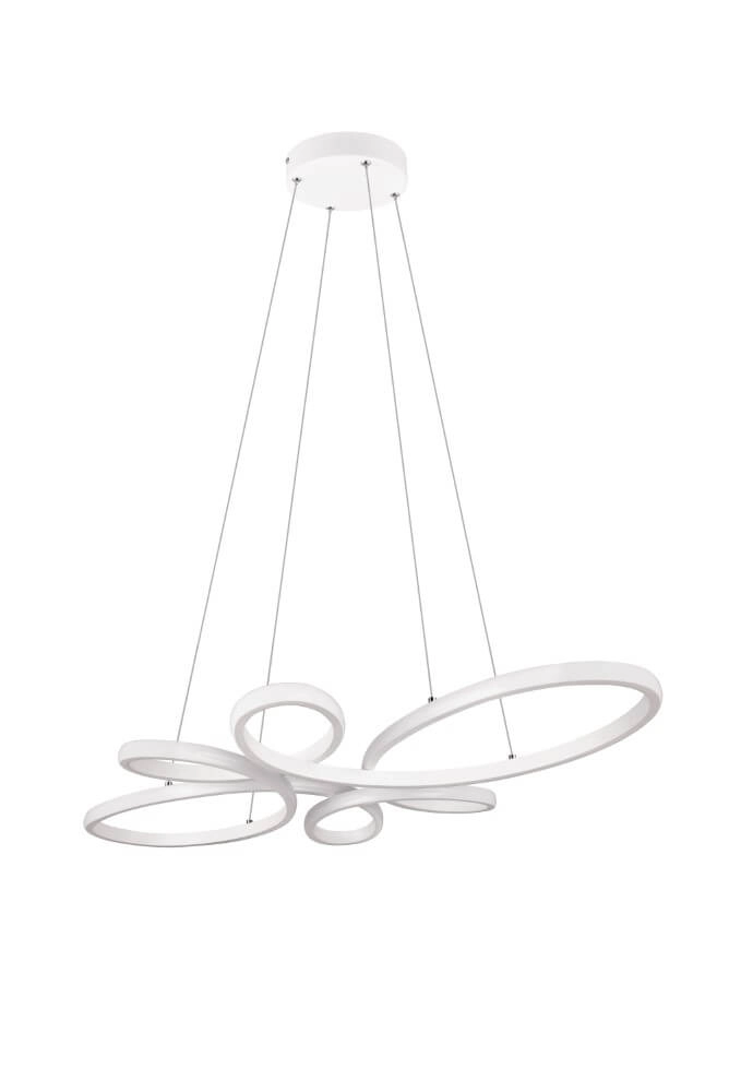 Design-Hängelampe Fly Weiß Trio 4017807600919