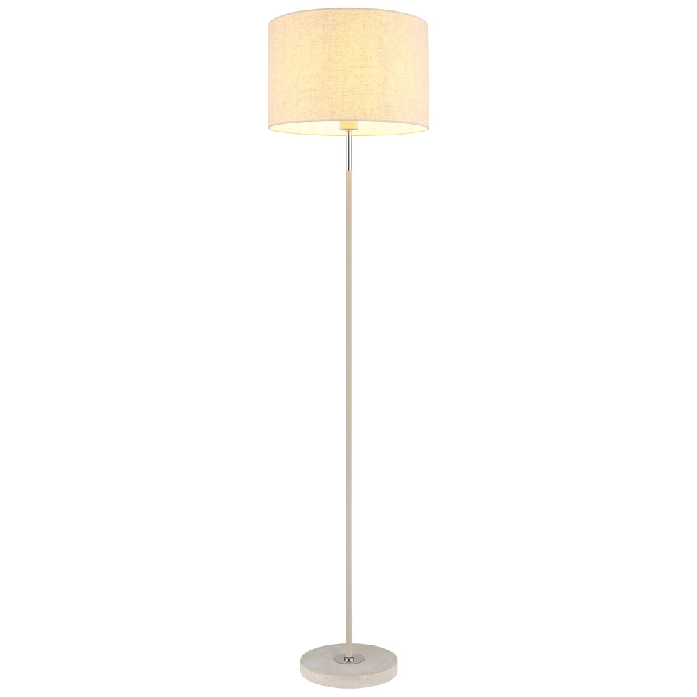 Stehlampe Deleon sandbraun Ø 40cm