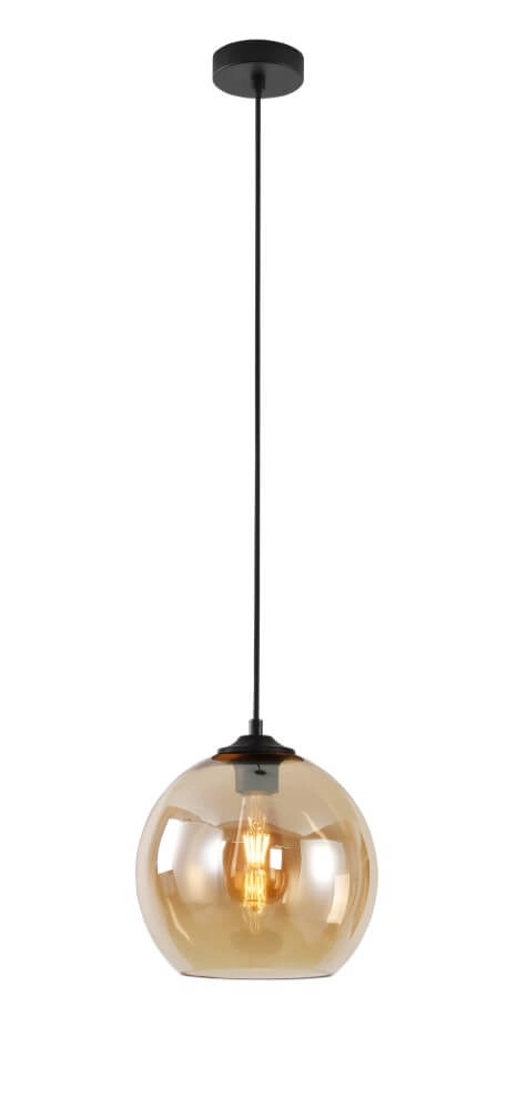 Design-Hängelampe Marino Bernstein Ø 25cm