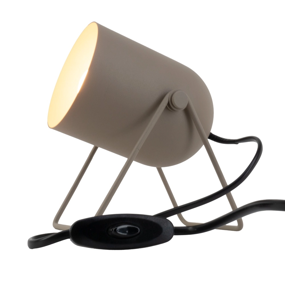 Design-Tischleuchte Tilston sandbraun Eglo 9008606359752
