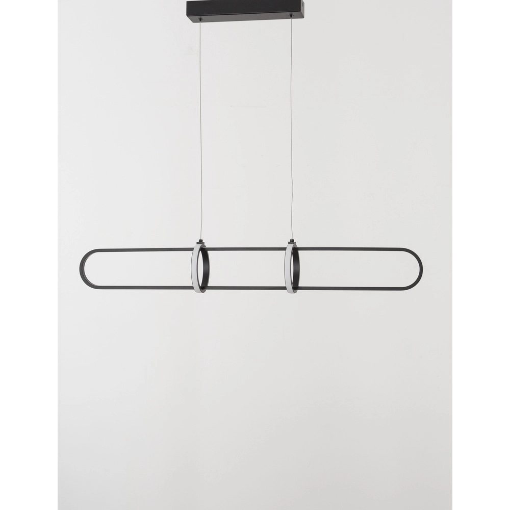 Design-Pendelleuchte Arte Länglich schwarz Lyora 5212017426062