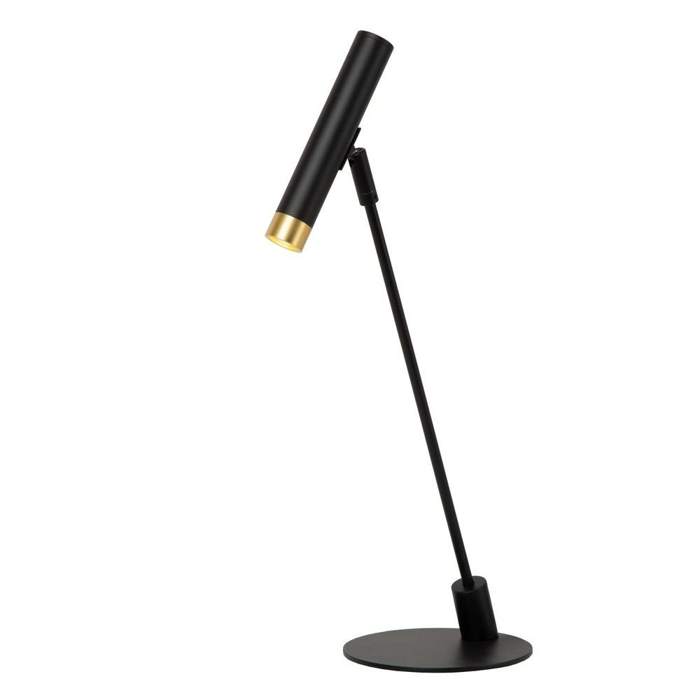 Schreibtischlampe Alec Design Schwarz Lucide 5411212031969