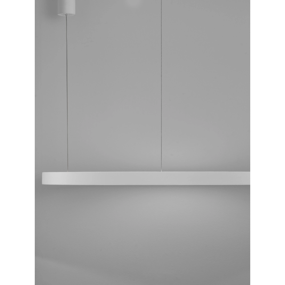 Design-Pendelleuchte Elowen weiß Ø 98cm Lyora 5212017439123