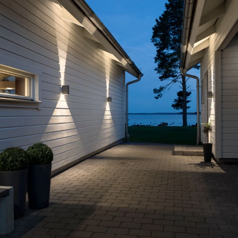 LED-Außenleuchte Cremona Up - Down 2x3W - 3000K 17cm Anthrazit KonstSmide 7318307940374