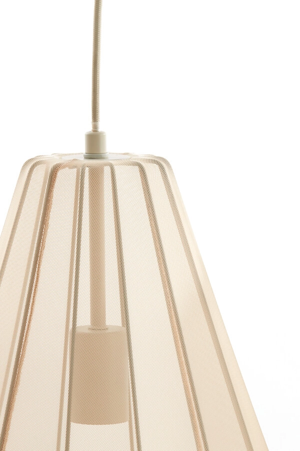 Japandi Pendelleuchte Itela 3-hell creme 80cm Light & Living 8717807702779