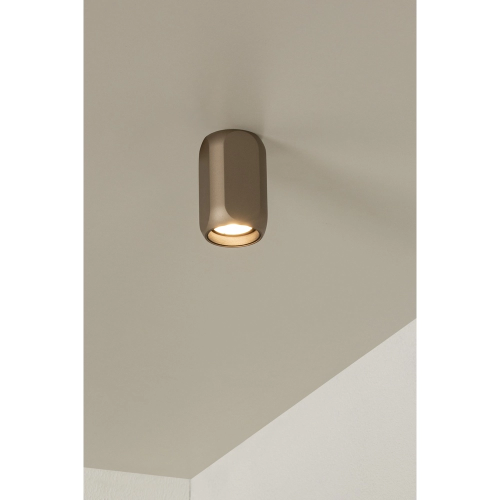 Champagner-Oberfläche montierter Spot Braga 1x GU10 - Ø 6 cm Premium by Lucide 5411212234377