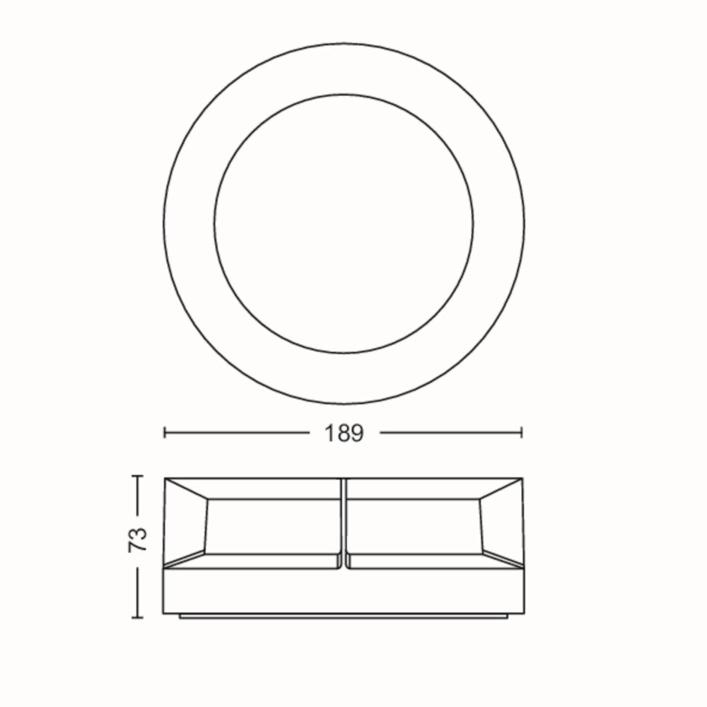 Wandleuchte Actea Philips 8718696165928
