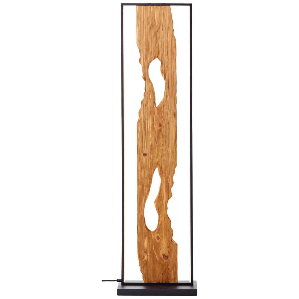 LED-Stehleuchte Chaumont mit Holz Brilliant 4004353411809