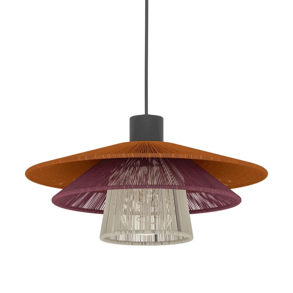 Draht-Pendellampe Pignona Ø 32 cm farbig Eglo 9008606391172